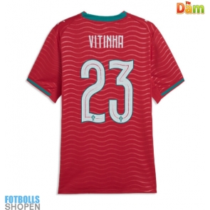 Billiga Portugal Vitinha #23 Hemmatröja Dam VM 2026 Kortärmad